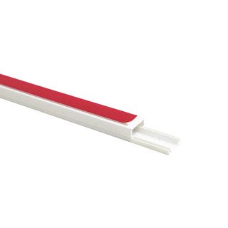 CANALETA PVC BLANCA 2000x10x15 MM