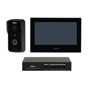 VIDEO DOOR capacitive touch screen, 1024 x 600. > 6-channel alarm inpu