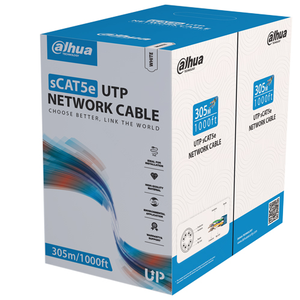 DAHUA - Caja de Cable de Red UTP - Cat5e - 300 Metros - 4 Pares