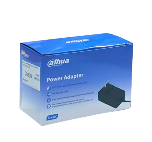 DAHUA ADAPTADOR DE CORRIENTE AMPLIO RANGO DE VOLTAJE DE ENTRADA DE 100