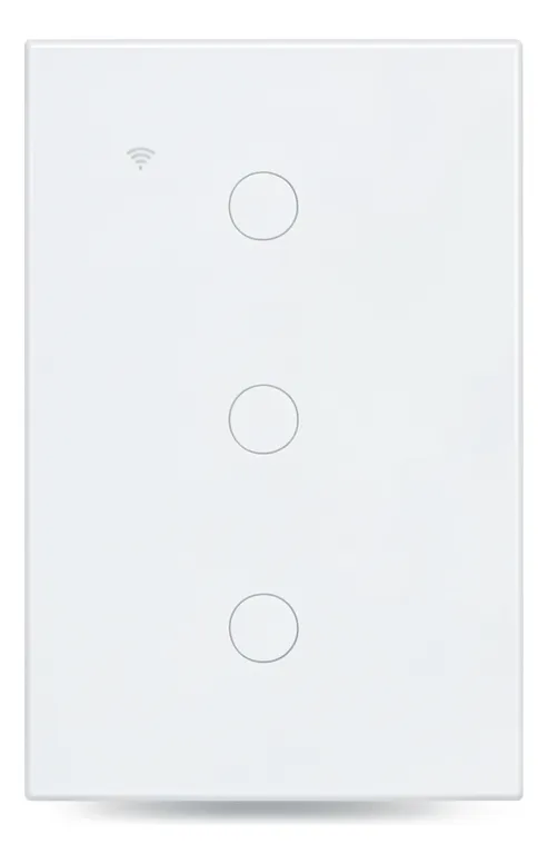 SMART INTERRUPTOR TRIPLE WIFI TUYA BLANCO 86UC